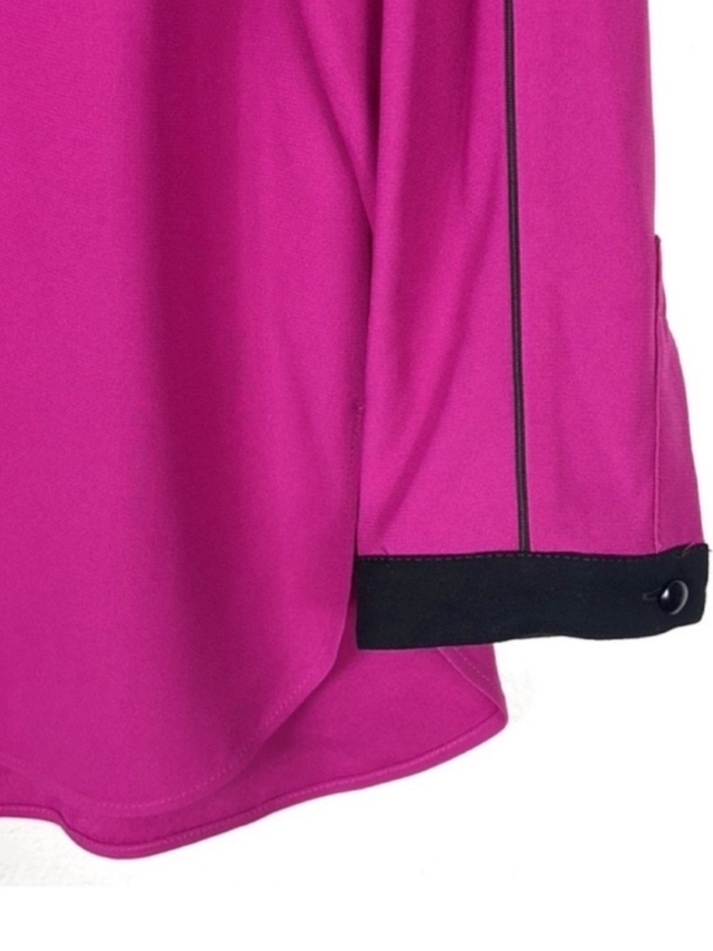 Akris Punto Long-sleeve Keyhole Blouse quiet luxury career in Pink size 10 EUC - Picture 4 of 9